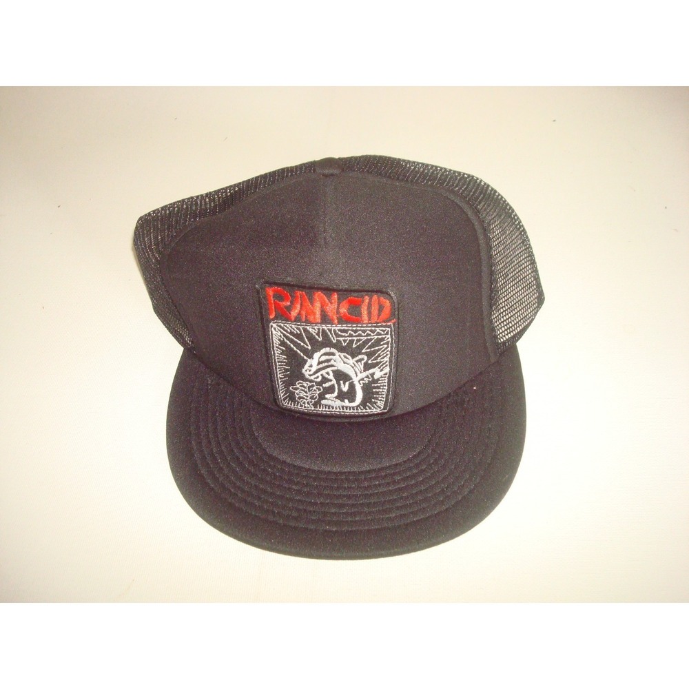 RANCID TRUCKER  SNAPBACK HAT CAP VINTAGE DEADSTOCK A1